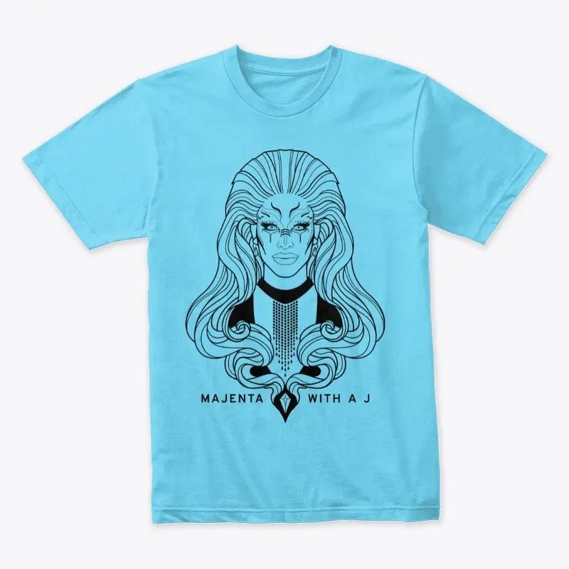 Majenta Shirt (Line Art)